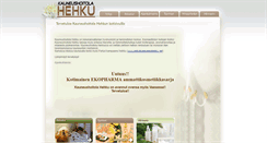 Desktop Screenshot of kauneushoitolahehku.net
